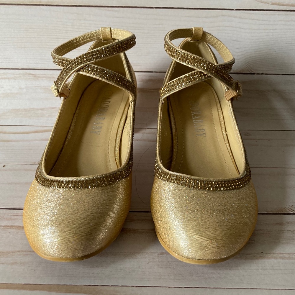 Adorababy short heel big girl dress shoes size 1